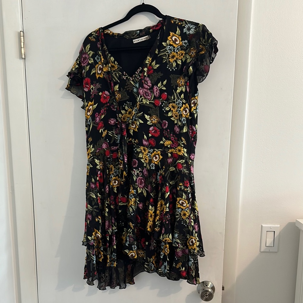 Alice + Olivia Multicolor Floral Dress